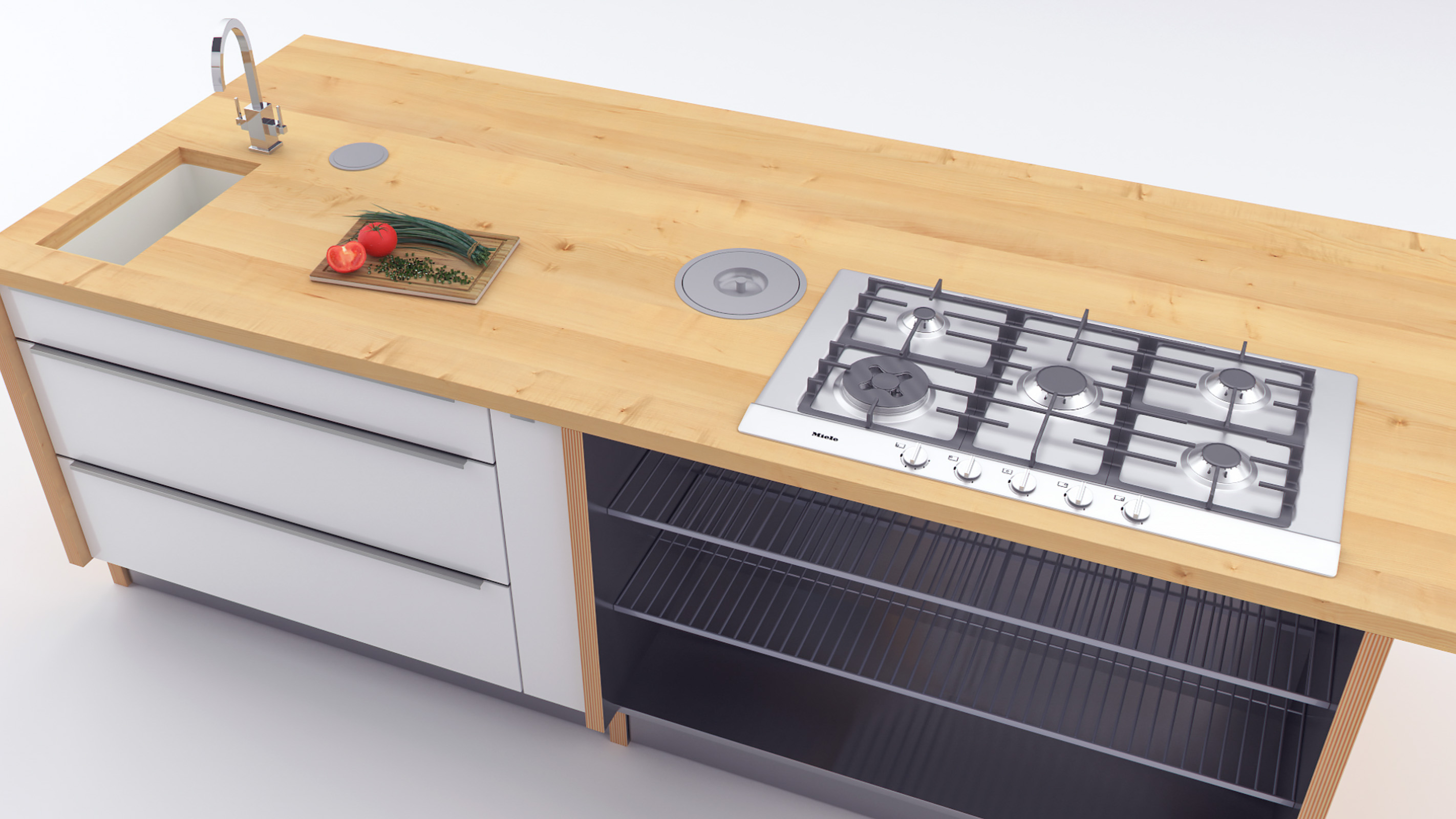 3D-Visualisierung Küche