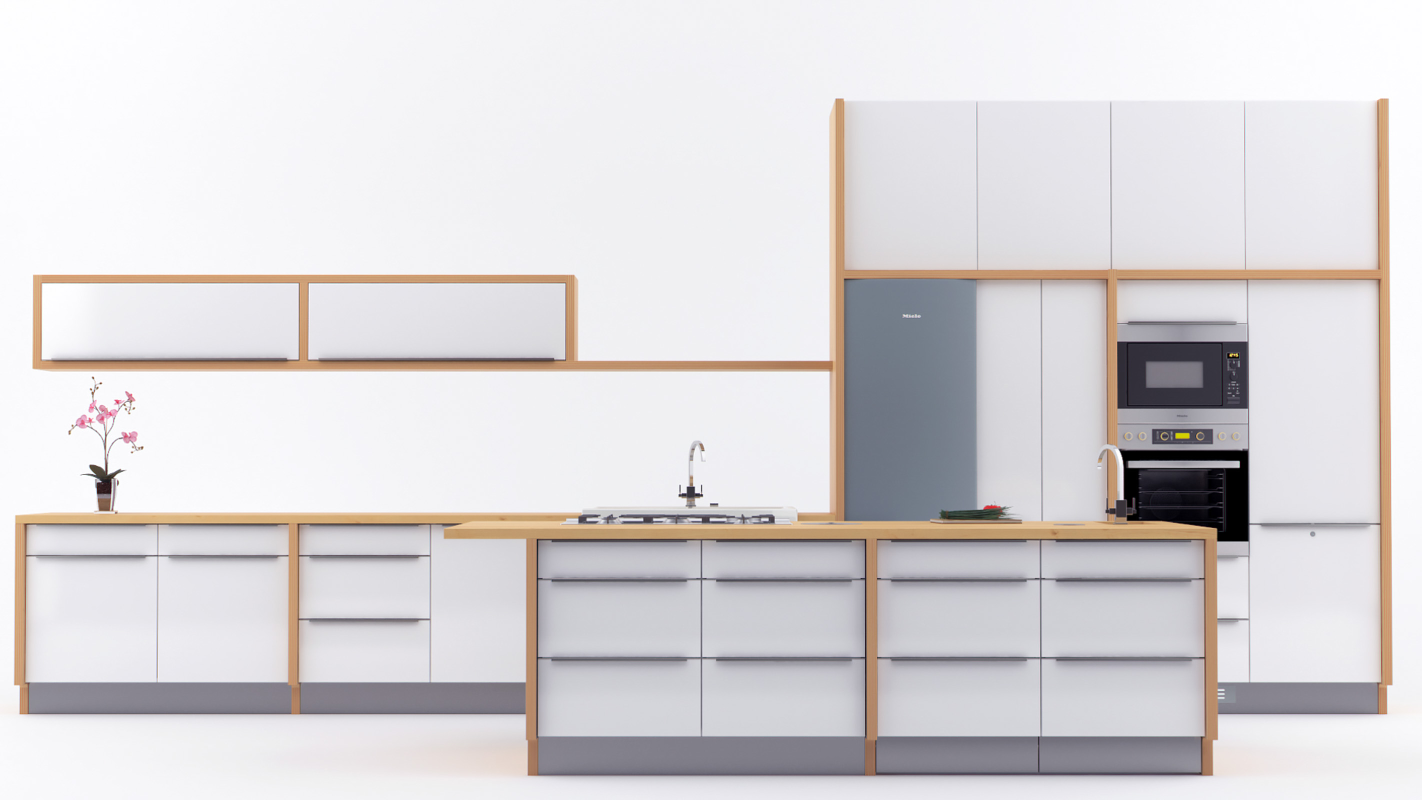 3D-Visualisierung Küche