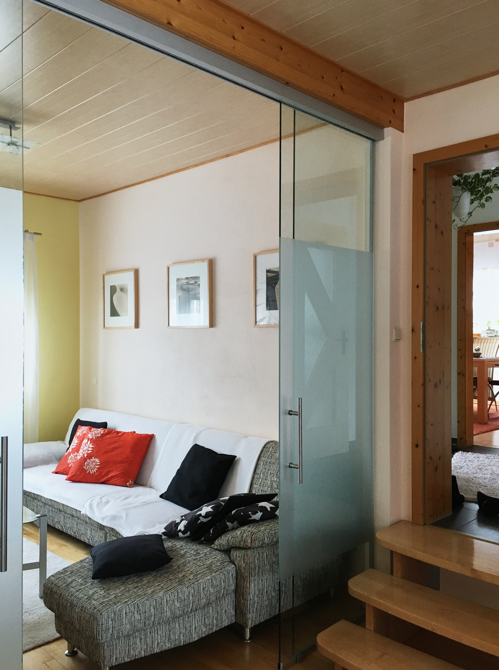 Ganzglasschiebetüre