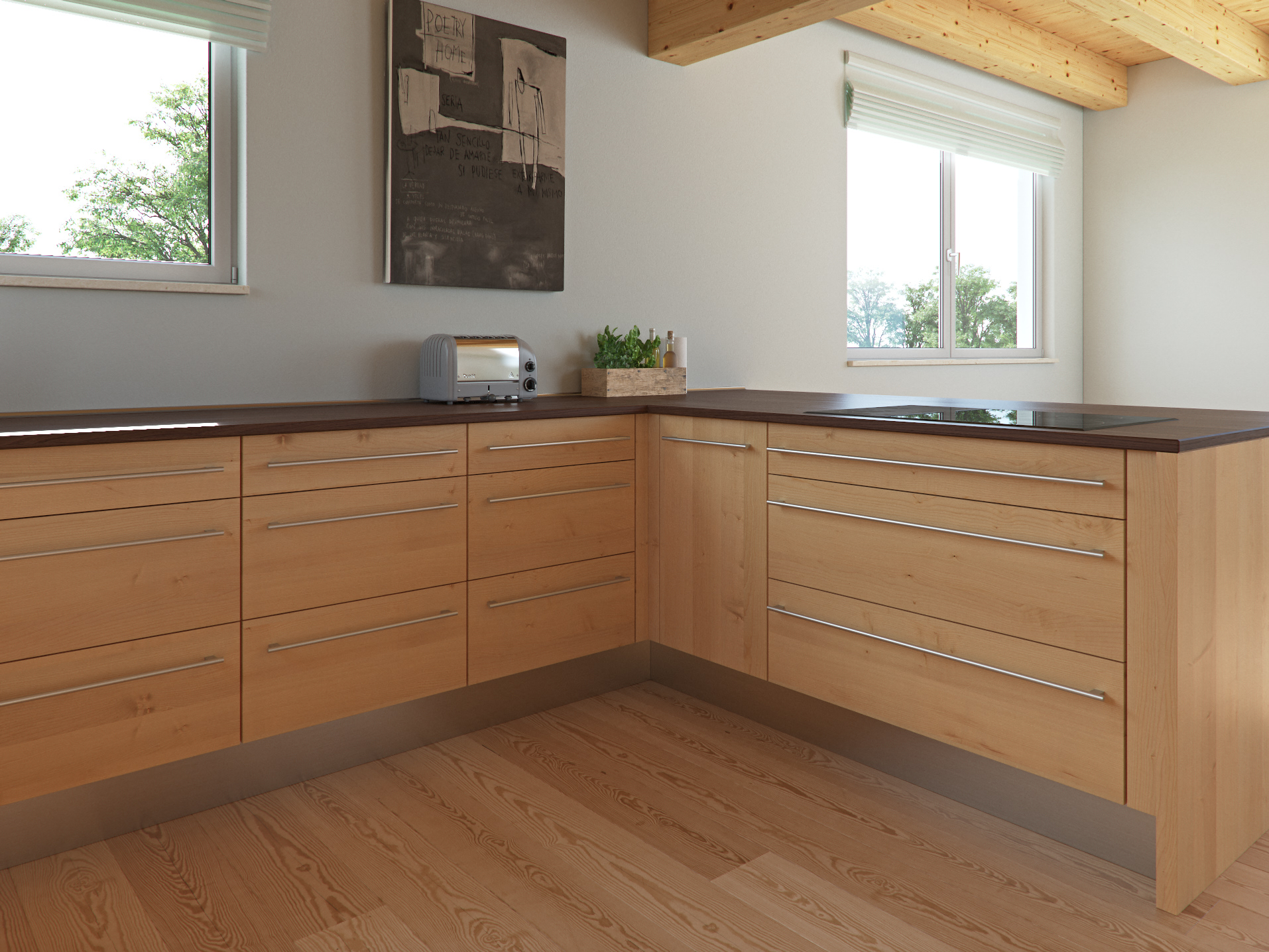 3D-Visualisierung Küche