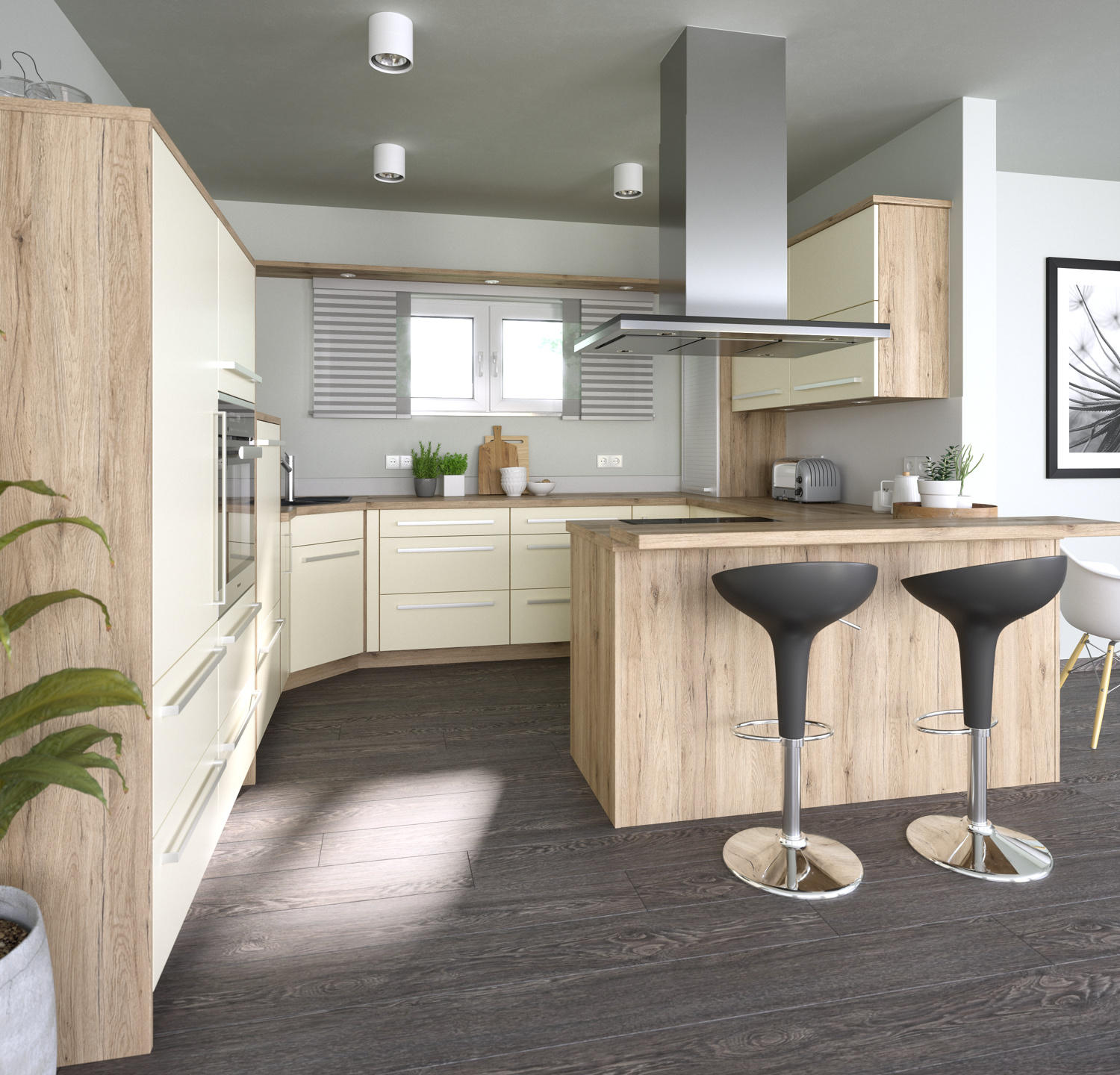 3D-Visualisierung Küche