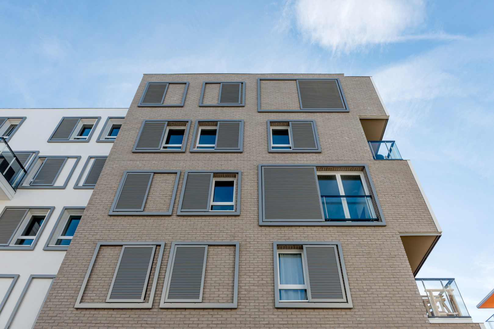 Schiebefensterläden Aluminium