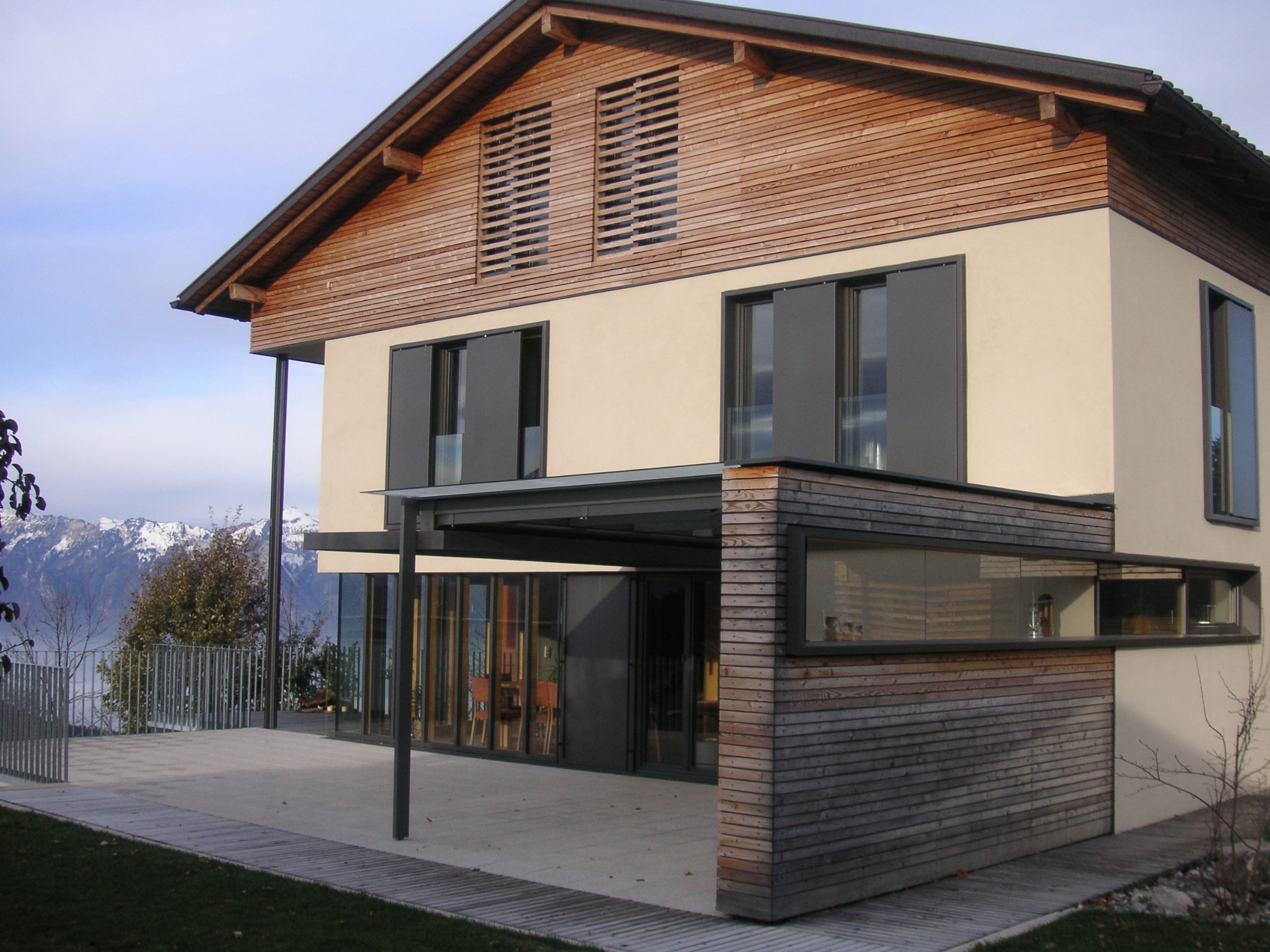 Schiebefensterläden Aluminium