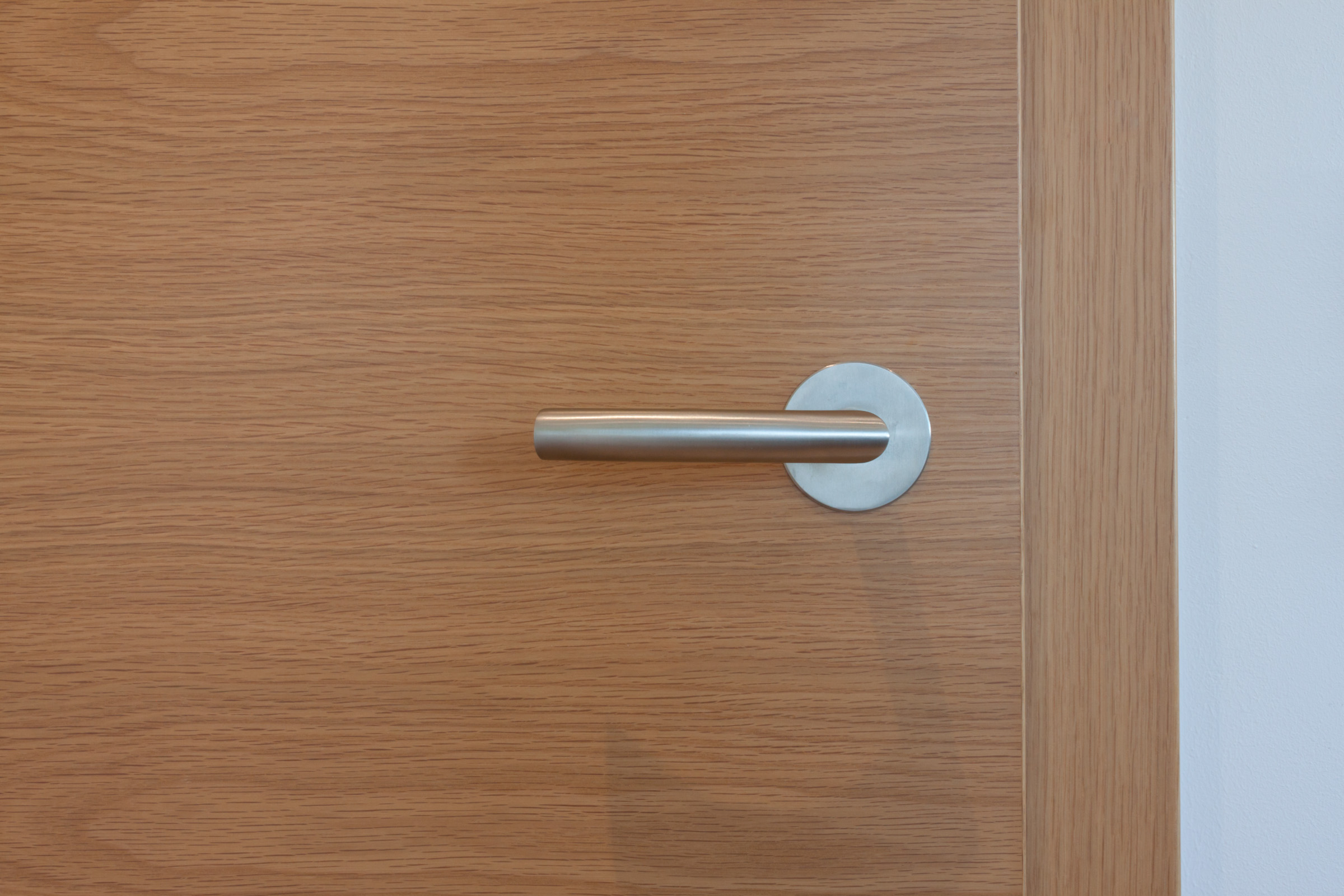 Drückergarnitur ohne Schlüsselloch