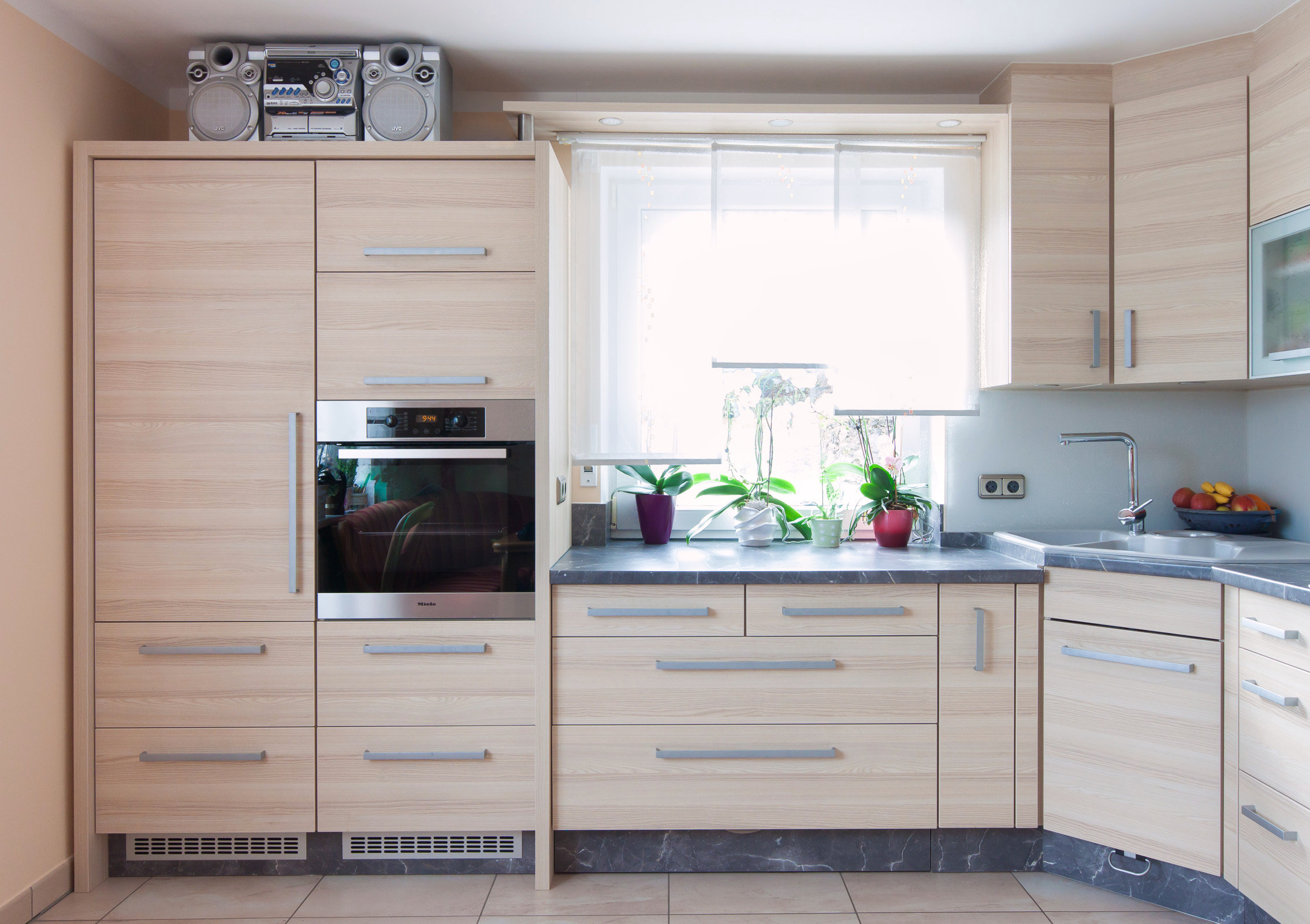 Küche Dekor Innovus Coimbra Claro M3965, 318 Botticino grau