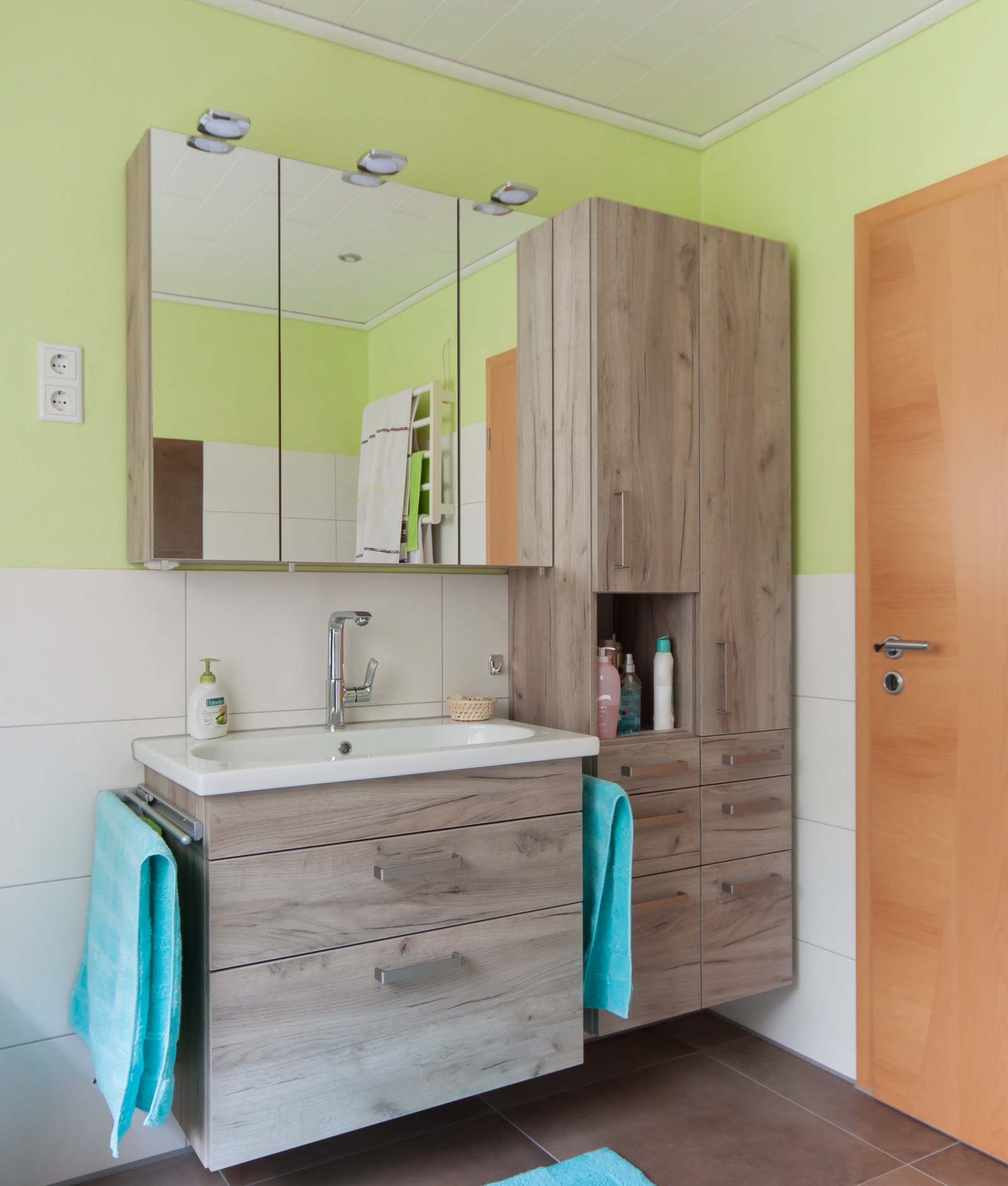 Badezimmer Dekor K002 PW Grey Craft Oak