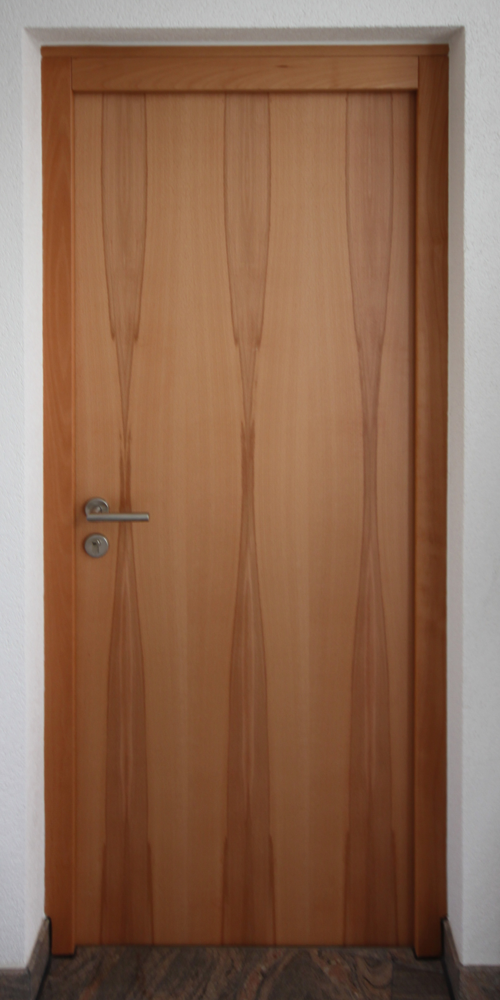 Stockrahmenelement Kernbuche furniert