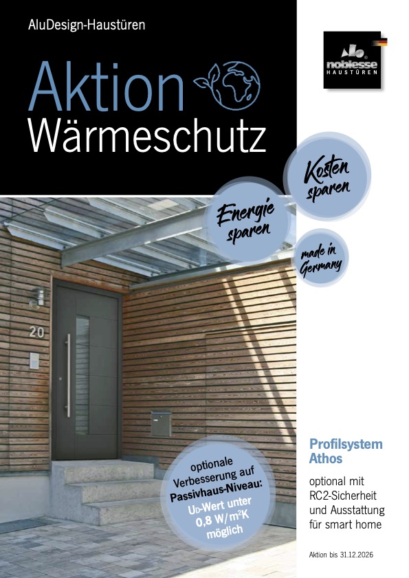 Noblesse Aktion Wärmeschutz 2026